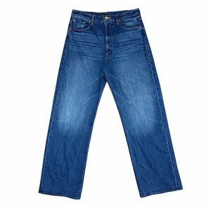 Mother Lasso Sneak Wide Leg Jeans